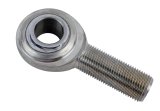 QA1 G Series 2-Pc Rod End - Male/Right Hand - .75in Bore x 3/4-16 - Stainless Steel w/PTFE thumbnail 1