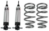 QA1 GM Pro Front Coil-Over System - Single Adj. - 10in x 350lbs/in - Flat Large - Aluminum thumbnail 1