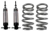 QA1 GM Pro Front Coil-Over System - Single Adj. - 10in x 600lbs/in - Pigtail - Aluminum thumbnail 1