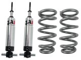 QA1 GM Pro Front Coil-Over System - Single Adj. - 10in x 650lbs/in - Flat - Aluminum thumbnail 1