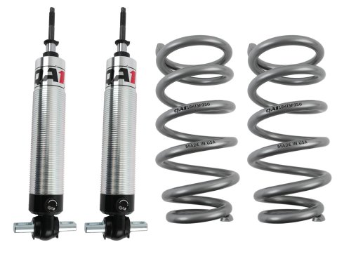 QA1 GM Pro Front Coil-Over System - Single Adj. - 10in x 350lbs/in - Pigtail - Aluminum thumbnail 1