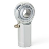 QA1 H Series 3-Pc Rod End - Female/Left Hand - .75in Bore x 3/4-16 w/Zerk - Alloy Steel thumbnail 2