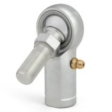 QA1 H Series 3-Pc Rod End - Female/Left Hand - .19in Bore x 3/16-24 w/Stud & Zerk - Alloy Steel thumbnail 2