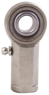QA1 H Series 3-Pc Rod End - Female/Left Hand - .375in Bore x 3/8-24 w/Zerk - Alloy Steel thumbnail 1