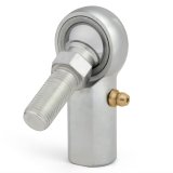 QA1 H Series 3-Pc Rod End - Female/Right Hand - .5in Bore x 1/2-20 w/Stud & Zerk - Alloy Steel thumbnail 2