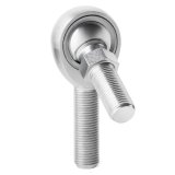 QA1 K Series 3-Pc Rod End - Male/Left Hand - .625in Bore x 5/8-18 w/Stud - Carbon Steel thumbnail 2