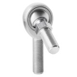 QA1 K Series 3-Pc Rod End - Male/Right Hand - .4375in Bore x 7/16-20 w/Stud - Carbon Steel thumbnail 2