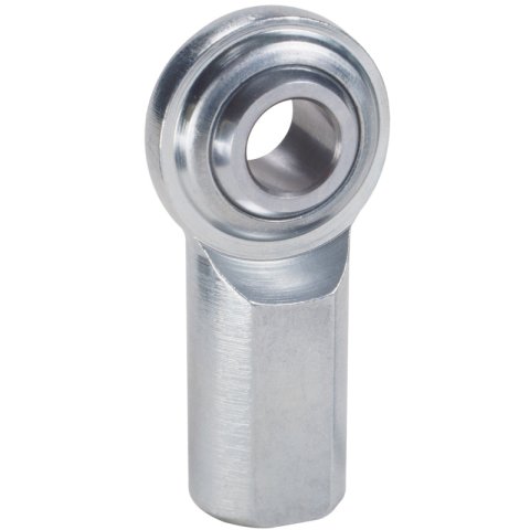 QA1 C Series 2-Pc Rod End - Female/Right Hand - 14mm Bore x M14x2.0 - Carbon Steel thumbnail 4