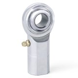 QA1 C Series 2-Pc Rod End - Female/Right Hand - 14mm Bore x M14x2.0 w/Zerk - Carbon Steel thumbnail 2