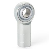 QA1 H Series 3-Pc Rod End - Female/Left Hand - 20mm Bore x M20x2.5 - Alloy Steel w/PTFE thumbnail 2