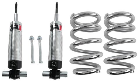 QA1 Ford Mustang II Pro Front Coil-Over System (7/16in Bushing) - Single Adj. - 8in x 700lbs/in