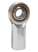 QA1 V Series 3-Pc Rod End - Male/Left Hand - 6mm Bore x M6x1.0 w/Stud - Carbon Steel thumbnail 1