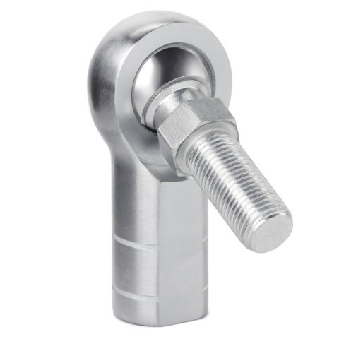 QA1 X Series Endura Rod End - Female/Left Hand - 8mm Bore x M8x1.25 w/Stud - Alloy Steel