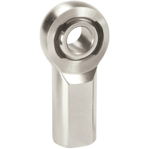 QA1 X Series Endura Rod End - Female/Right Hand - 14mm Bore x M14x2.0 - Alloy Steel thumbnail 3