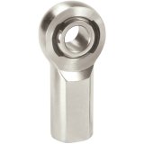 QA1 X Series Endura Rod End - Female/Right Hand - 6mm Bore x M6x1.0 - Alloy Steel thumbnail 3