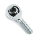 QA1 X Series Endura Rod End - Male/Left Hand - 10mm Bore x M10x1.5 - Alloy Steel thumbnail 1