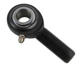 QA1 PC Series 2-Pc Rod End - Male/Left Hand - .625in Bore x 5/8-18 w/Zerk - Alloy Steel thumbnail 1