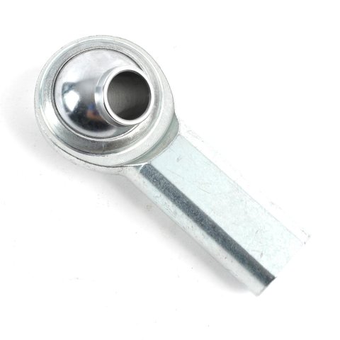 QA1 PCY Series 2-Pc Rod End - Female/Right Hand - .5in Bore x 1/2-20 - Hi-Misalign - Steel w/PTFE