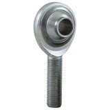 QA1 PCY Series 2-Pc Rod End - Male/Left Hand - .75in Bore x 3/4-16 - Hi-Misalign - Steel w/PTFE thumbnail 1