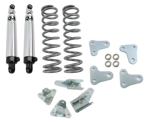QA1 78-96 GM B-Body Pro Rear Coil-Over System - Double Adj. - 12in x 250lbs/in - Aluminum