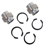 QA1 SIB-T Series Bearing Kit w/Snap Rings - .625in ID x 1in Wide - HT Chrome Plated S.S. w/PTFE thumbnail 1