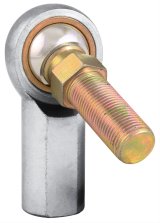 QA1 V Series 3-Pc Rod End - Female/Right Hand - .25in Bore x 1/4-28 w/Stud - Carbon Steel thumbnail 1