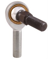 QA1 V Series 3-Pc Rod End - Male/Right Hand - 12mm Bore x M12x1.75 w/Stud - Carbon Steel thumbnail 1