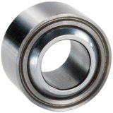 QA1 WPB-TG Wide Series Bearing - 1/2in Bore - Grooved - Heat Treated Chrome Plated S.S. w/PTFE thumbnail 3