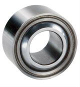 QA1 WPB-TG Wide Series Bearing - 9/16in Bore - Grooved - Heat Treated Chrome Plated S.S. w/PTFE thumbnail 2