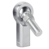 QA1 X Series Endura Rod End - Female/Left Hand - .375in Bore x 3/8-24 w/Stud - Alloy Steel thumbnail 2