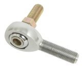 QA1 X Series Endura Rod End - Male/Left Hand - .5in Bore x 1/2-20 w/Stud - Alloy Steel thumbnail 1