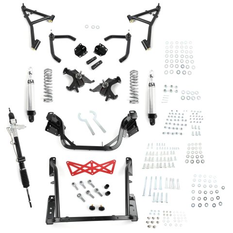 QA1 65-79 Ford F100 Front Coil-Over Conversion Kit (5-7in Drop) - Single Adjustable (500lbs/in) thumbnail 9