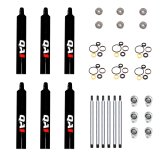 QA1 17.75 Eye-B/Eye-B V-None Dry Shock Small Body Steel 11.63 - 6 Pack thumbnail 1