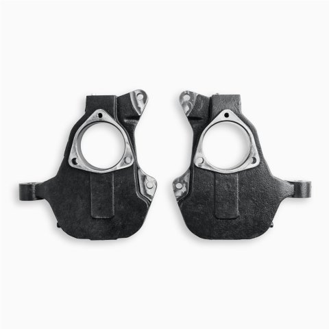 QA1 14-18 GM 1500 Spindle Pair 2in Drop For Steel & Alum