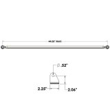 QA1 40in Diagonal Link Kit w/ Mounting Brackets & Tube Adapters thumbnail 4