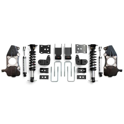 QA1 21-26 Ford F150 4WD Single Adjustable Lowering Kit w/ Spindles - 3.5-5.5in thumbnail 2