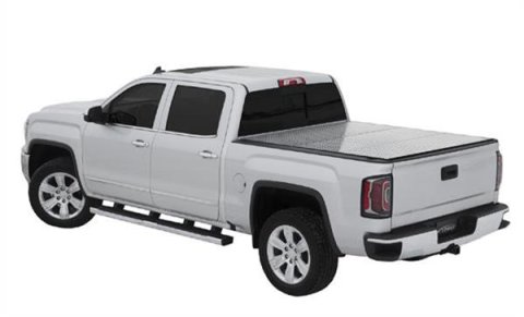 Access LOMAX Tri-Fold Cover 2019 Dodge Ram 1500 5Ft 7 In Box (Exc 2019 Classic) - Blk Diamond Mist thumbnail 6