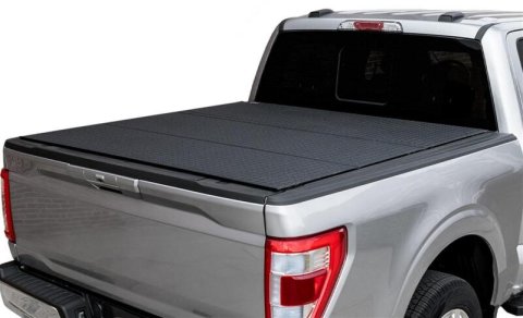 Access LOMAX 2024+ Toyota Tacoma 5ft Bed Folding Hard Cover - Matte Black thumbnail 1