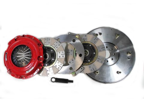McLeod RXT Twin Disc Clutch Kit for 8 Bolt Chevrolet 6.2L LSX w/ 26 Spline thumbnail 1