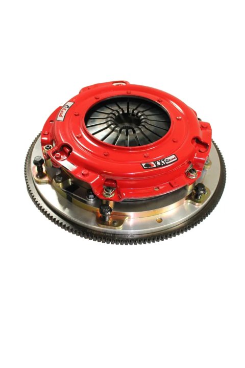 McLeod RXT 1200HD Twin Disc Clutch Kit Toyota Supra 93-98 Steel Flywheel for 2JZ-GTE V160 Trans thumbnail 4