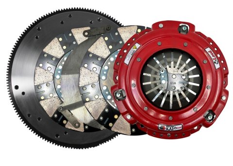 McLeod RXT Twin Power Pack 96-10 Ford 4.6L/5.4L 1-1/16in 10 Spline Ceramic Facing w/Steel FW thumbnail 1