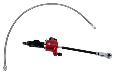 McLeod Master Cylinder Assembly 13/16in Bore W/Steel Braided Line 30in- An4- Camaro thumbnail 6