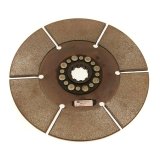 McLeod Disc Sintered Iron HCF 8inX1-1/8X26 Spline Solid Hub 16 Riv .250 Thick thumbnail 1