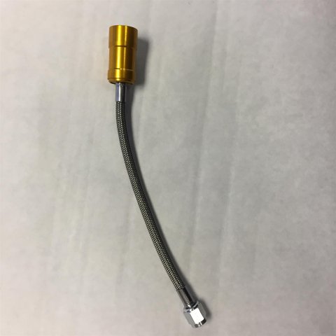McLeod Line Steel Braided Qwik Disconnect Female To An4F 11in Long
