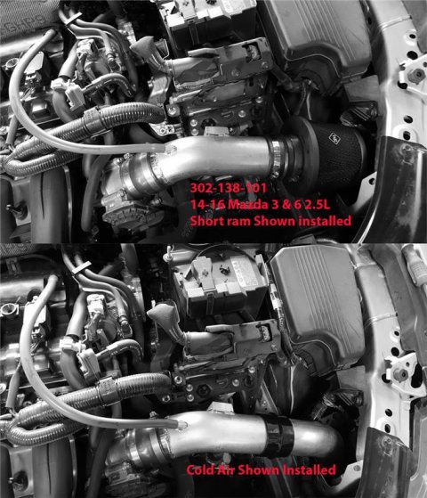 Weapon R 14-16 Mazda 3 / Mazda 6 2.5L Secret Weapon Intake thumbnail 2