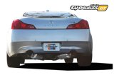 GReddy 07-14 Infiniti G37 Evolution (RWD ONLY) GT 304SS Cat-Back Exhaust thumbnail 2