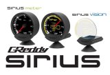 GReddy Sirius Unify Turbo Boost Gauge Set (Sirius Meter w/Boost Pressure Sensor Set & Vision Displ) thumbnail 4