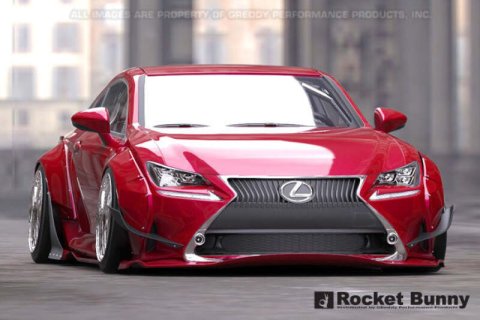 GReddy 2015 Lexus RC Rocket Bunny Full Wide-Body Aero Kit thumbnail 5