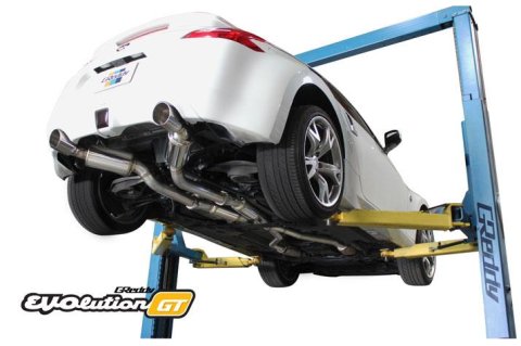 GReddy 09-17 Nissan 370Z Evolution GT Full Dual Cat-Back Exhaust thumbnail 1