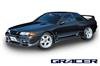 GReddy 89-94 Nissan Skyline GT-R GRacer Front Aero Bumper Spoiler thumbnail 4
